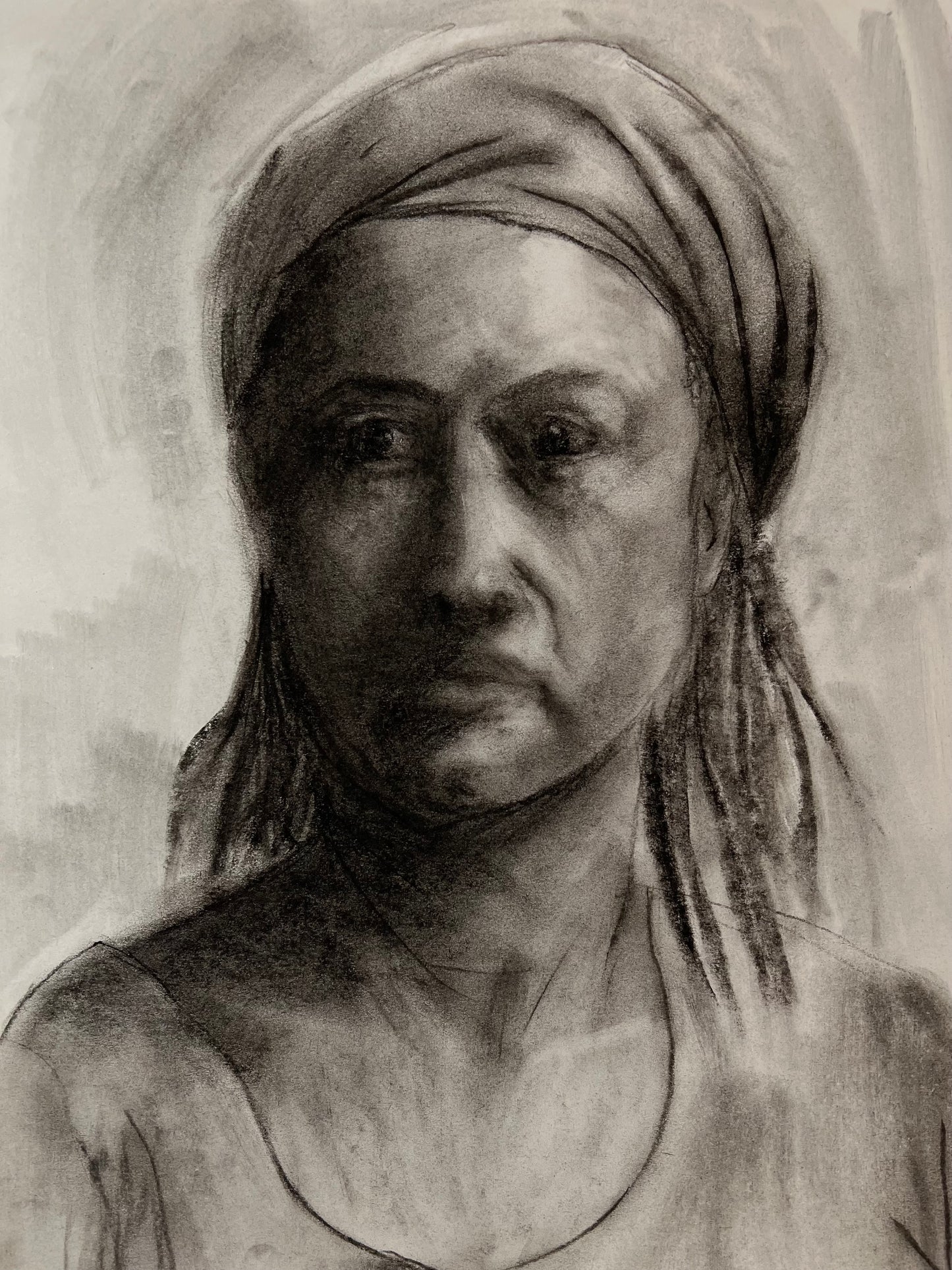 Original Kohlezeichnungen - Portraits