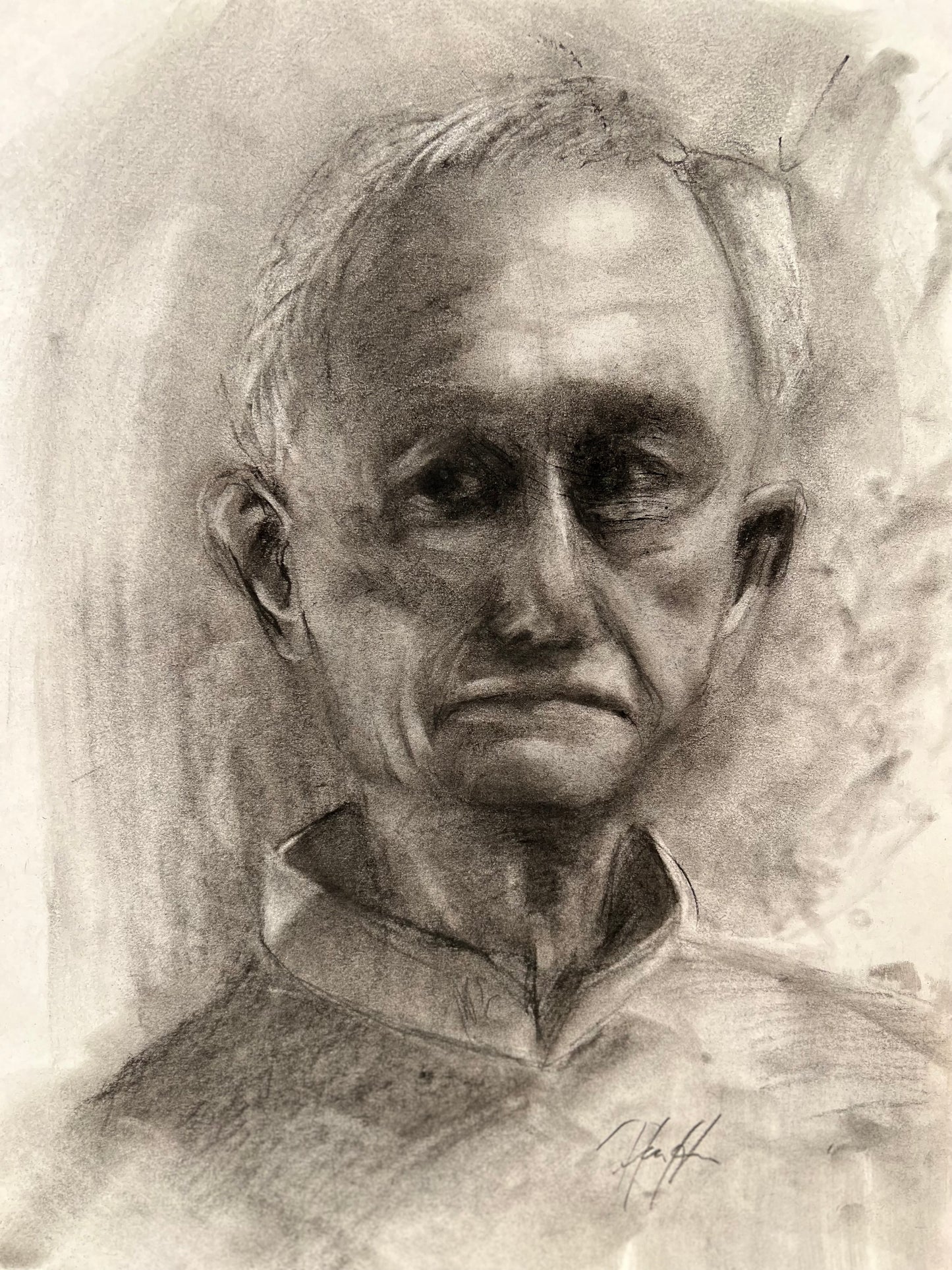 Original Kohlezeichnungen - Portraits