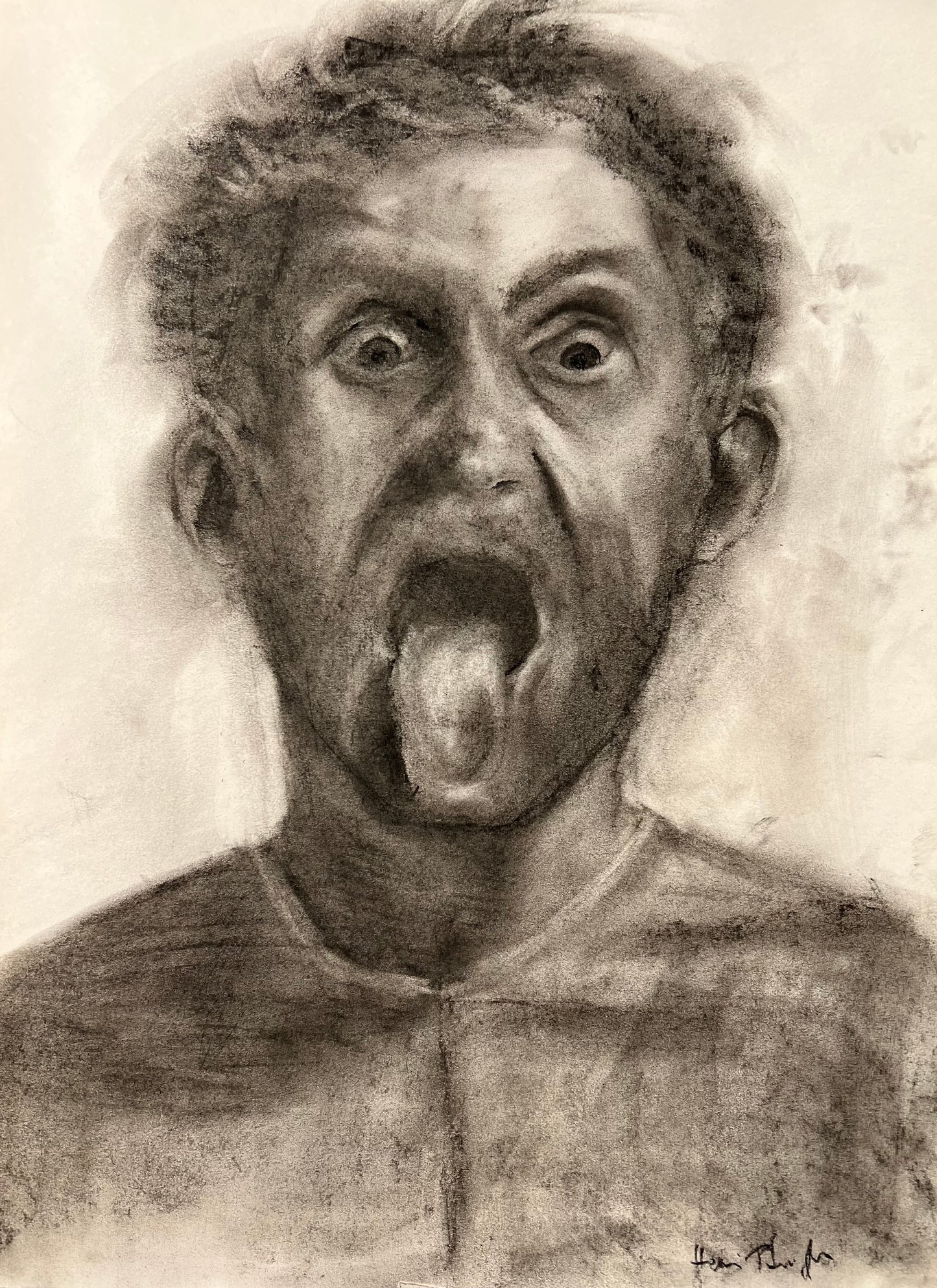Original Kohlezeichnungen - Portraits